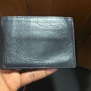 Osgoode Marley Men's Black Leather Wallet O